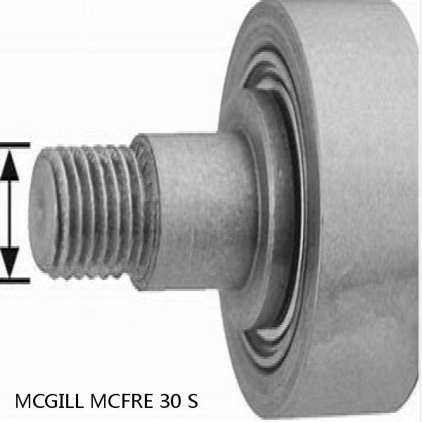 MCFRE 30 S MCGILL Bearings Cam Follower Stud-Mount Cam Followers V-Groove Cam Followers