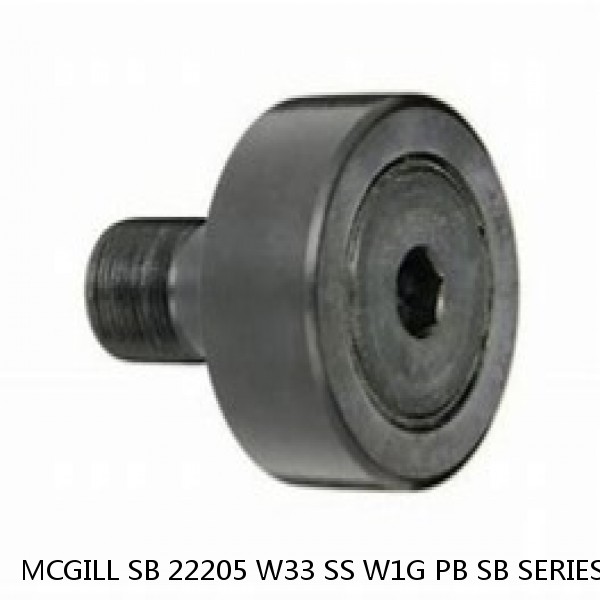 SB 22205 W33 SS W1G PB SB SERIES MH MCGILL Bearings Cam Follower Stud-Mount Cam Followers V-Groove Cam Followers